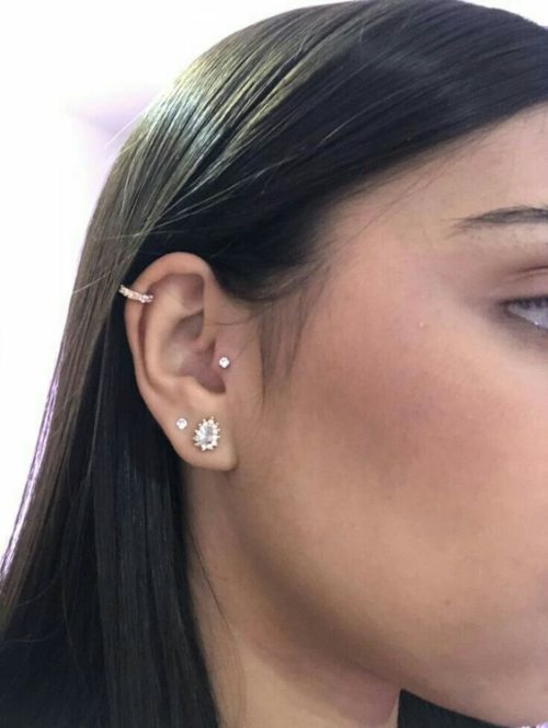 Tipos de Piercings na orelha