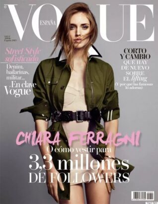Chiara Ferragni Capa Vogue