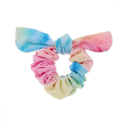 Scrunchie Piuka Stella Tie Dye Colorido Candy Colors