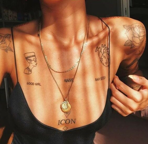 Ideias de frases para tatuagem feminina no ombro – Nova Mulher