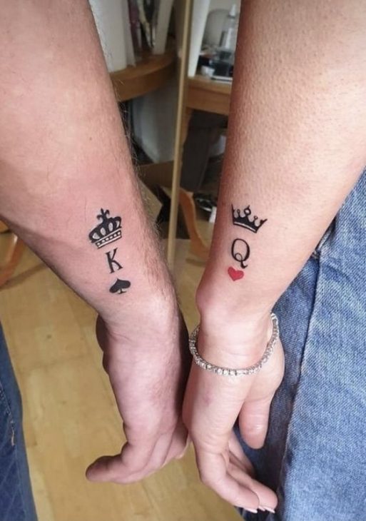 🥇+100 Tatuagens para【Casais Pequenos】e Significados 🖤