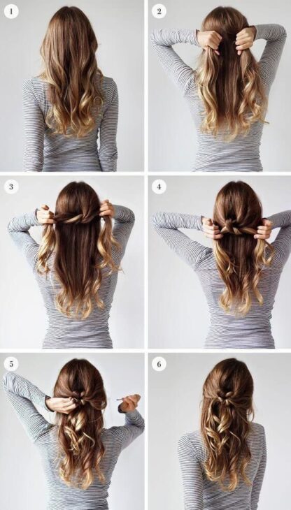 Como fazer coque no cabelo