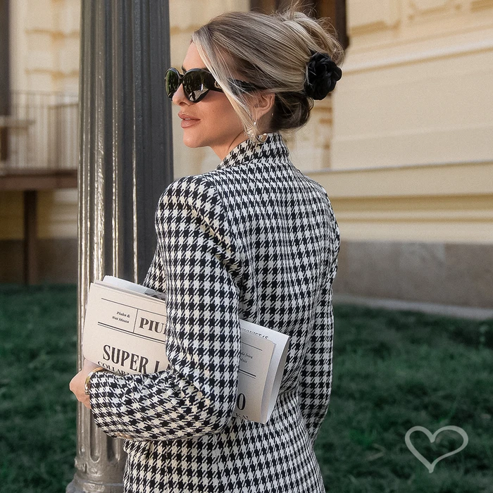 look preto e branco feminino 