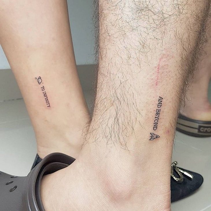 Tatuagem para casal: 12 inspirações incríveis com significados 15